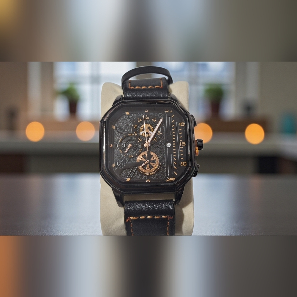 Black Yolako Men's Watch